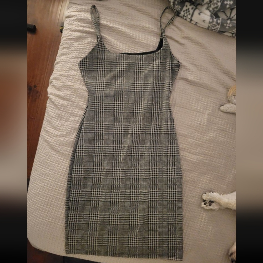 Plaid Dress Size M